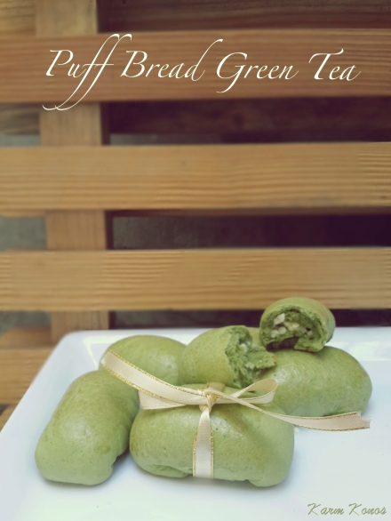 Puff Bread Green Tea
